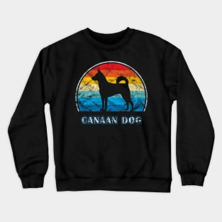 Canaan Dog Vintage Design Crewneck Sweatshirt